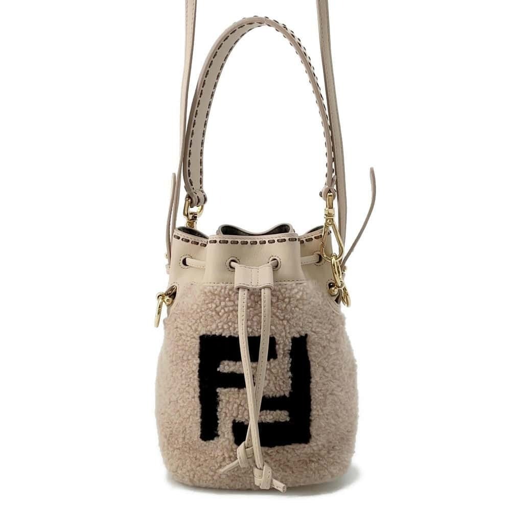 Fendi Shoulder Bag Montresor Leather Handbag